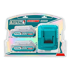 Kit Cargador + 2 Baterias 20v 2ah Total Tfbcpk1222