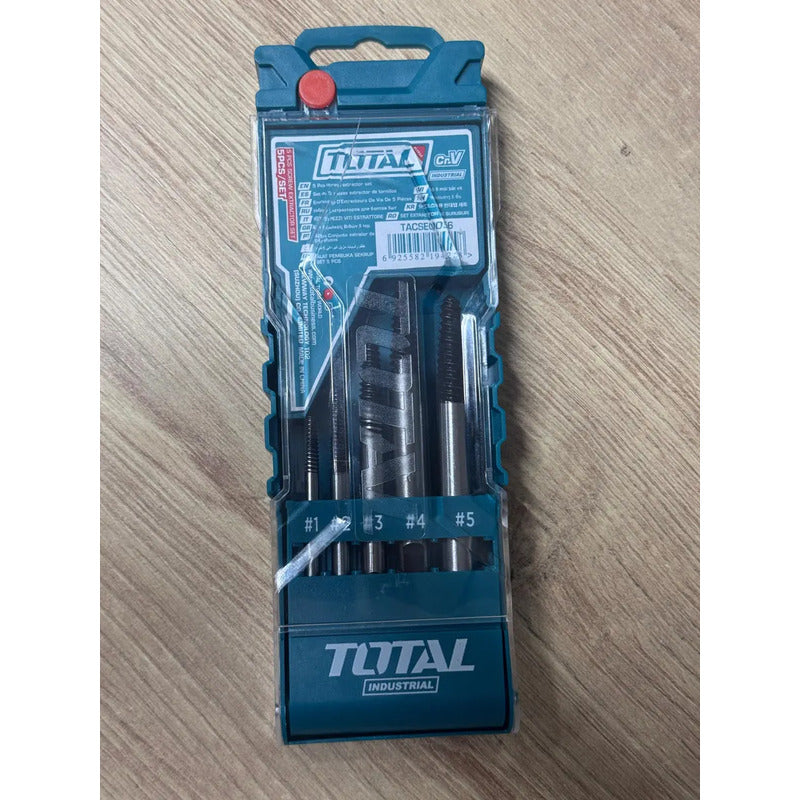 Set Extractores De Pernos Tornillos Cortados 5 Pcs