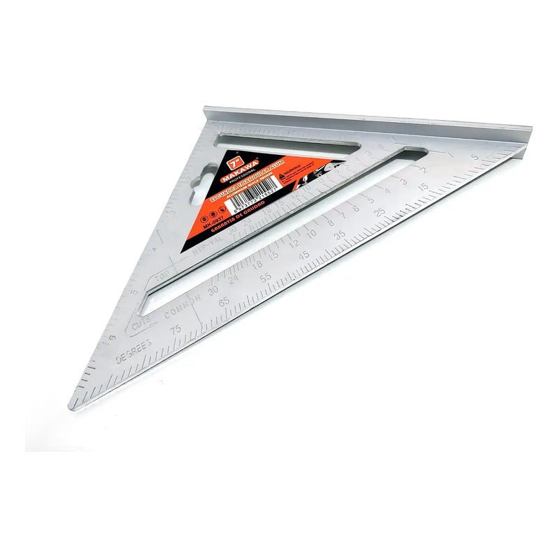 Escuadra Aluminio 7 Pulgadas Makawa
