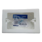 Caja De Paso Estanca Rectangular Lexo Electric W-445 Color Blanco