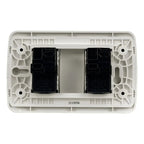 Interruptor Doble 9/15 Lexo Blanco Armado 10a Certificado Sec Para Instalaciones Eléctricas Residenciales Y Comerciales 10 A 220v