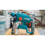 Rotomartillo Inalámbrico Sds Plus Blmotor + 3pzas Total Color Turquesa Frecuencia 50hz