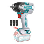 Llave De Impacto 20v 850nm Total / Tiwli20851 Turquesa 18v