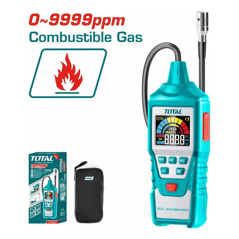 Detector Digital De Gases Total Tools Tetga01 Turquesa