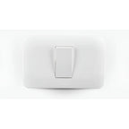 Interruptor Simple Lexo 9/12 Blanco 10a Armado Certificado Sec 10 A 220v