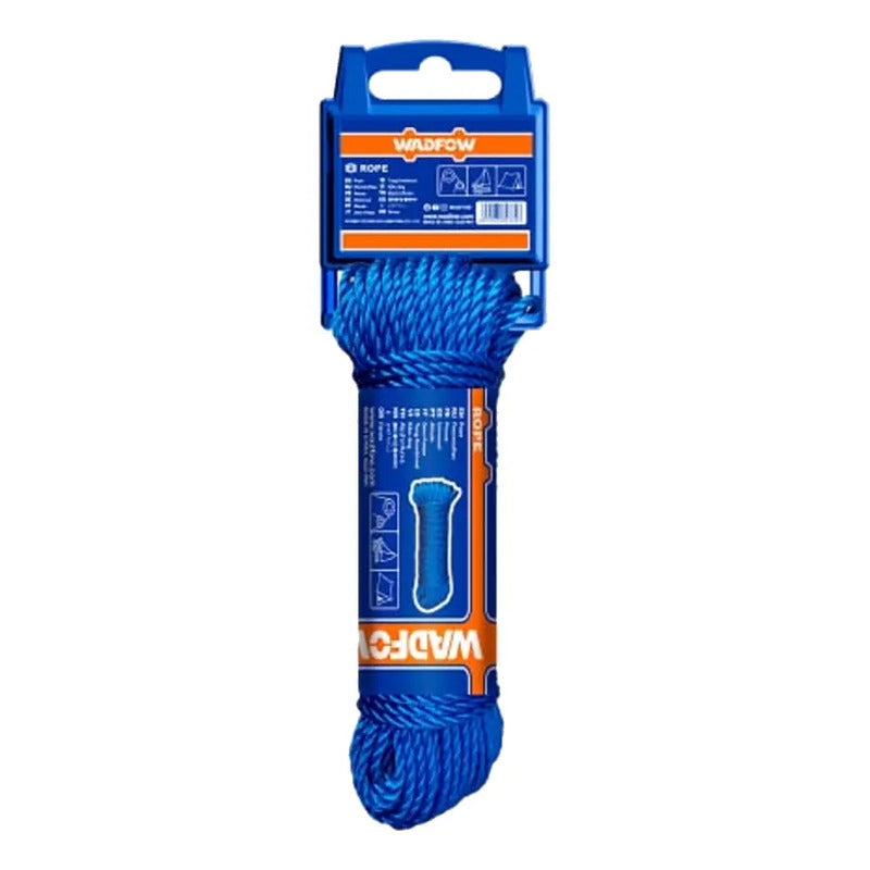 Cuerda 4mm X 30mt Polipropileno Wadfow Wrz1304 Azul