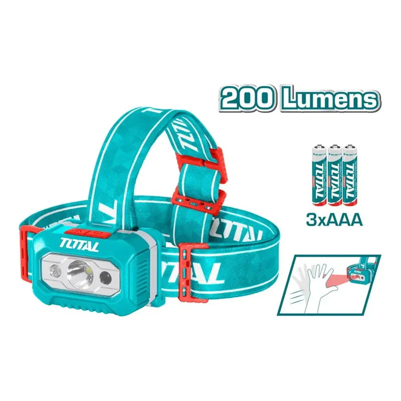 Linterna Foco Led Frontal Cabeza 200 Lumens Total