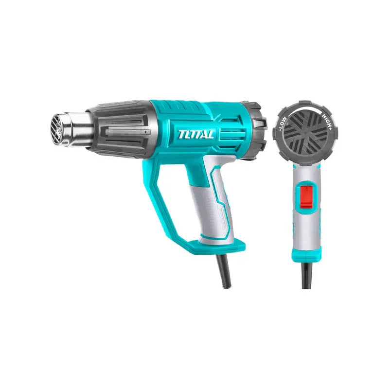 Pistola De Calor Industrial 2000w 550°c + 4 Accesorios Total Color Turquesa