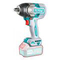 Llave De Impacto Industrial Inalambrica Brushless 1/2 PuLG Total 850nm Color Turquesa 20v