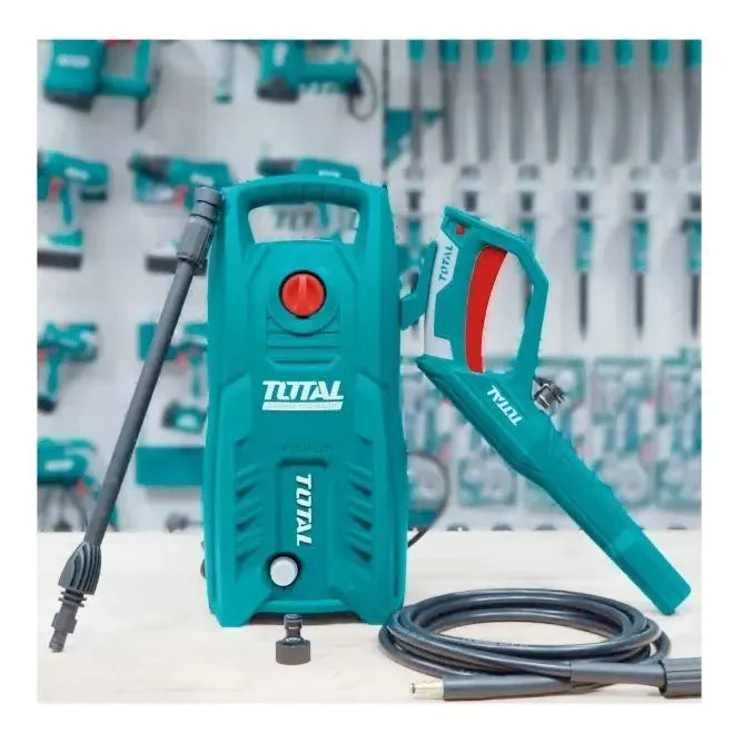 Hidrolavadora Profesional 130bar 1400w + Pistola Total Color Turquesa 50 Hz/60 Hz