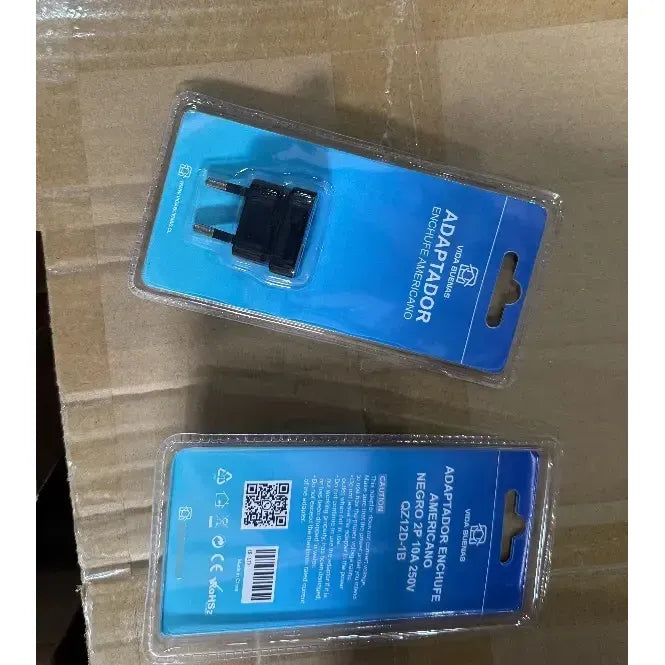 Adaptador Lexo 10a Americano Negro Patas Europeas