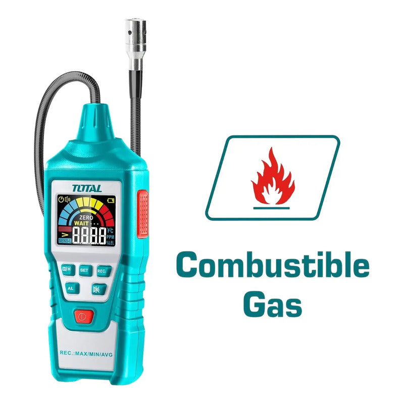 Detector Digital De Gases Total Tools Tetga01 Turquesa