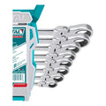 Set Llaves Punta Corona C/chicharra Total Tools Tht103rk166 Gris