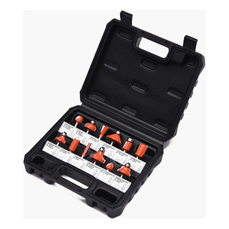 Set De Fresas 6mm 12 Pzas - Ferremax