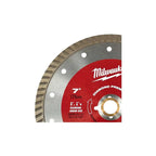 Disco Diamantado Milwaukee 49-93-8018 7 PuLG Color Rojo