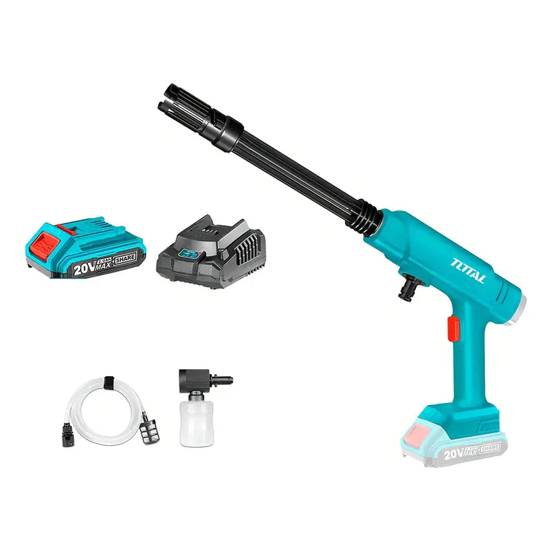 Hidrolavadora Bat+ Cargador Total Tpwli20362 Color Turquesa Turquesa