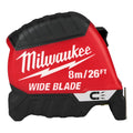 Milwaukee Huincha De Medir 8 Mt Punta Magnética Hoja Ancha