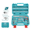 Set De Bocallaves Tubos 46 Piezas Tht141462 Total Enc 1/4 Color Azul Petróleo Turquesa