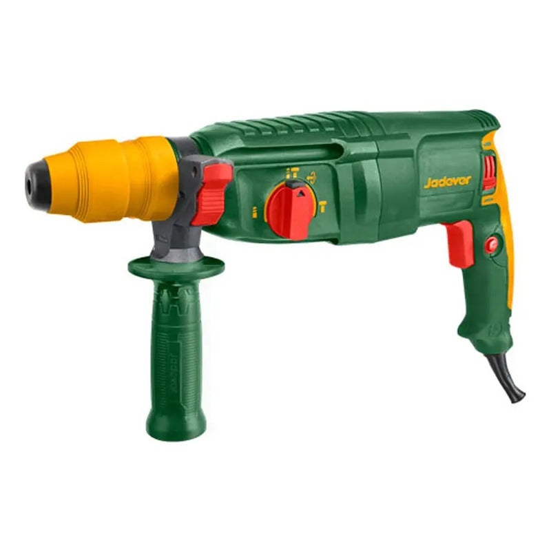 Rotomartillo Sds Plus 800w Jdrh1d26-2 Con Adaptador Jadever, Verde Oscuro 50/60hz