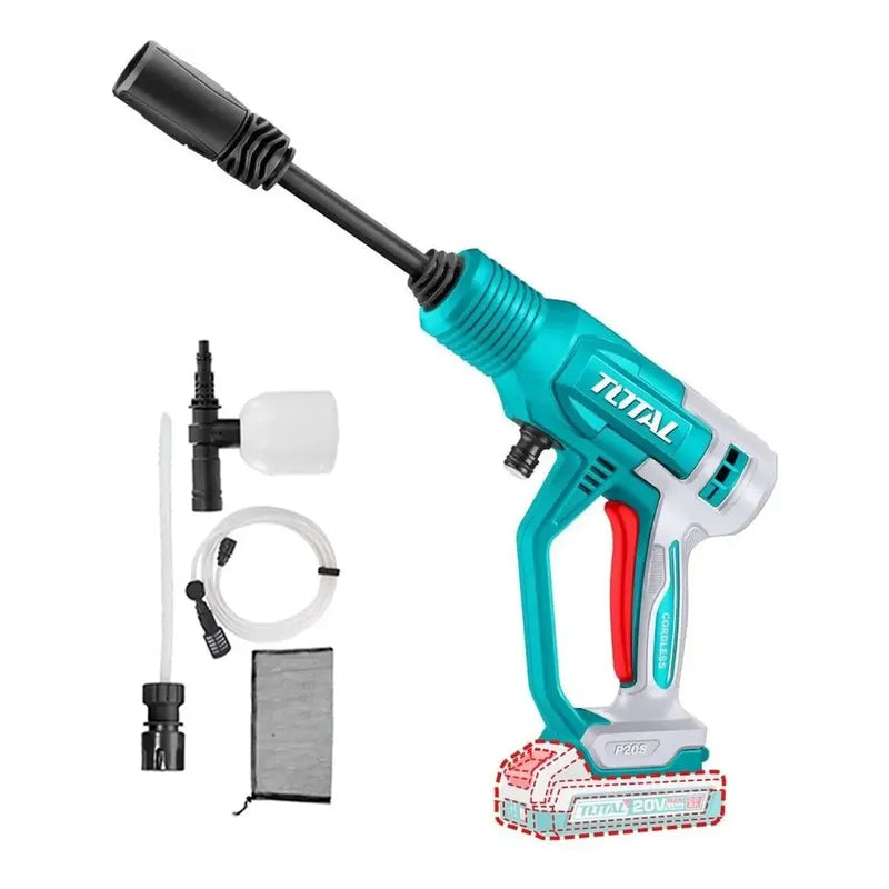 Hidrolavadora Inalámbrica Total , 24.8bar, 360psi - Caudal 2 Turquesa