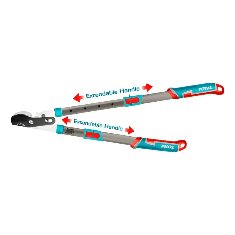 Kit Tijeras Jardin 3 Piezas Total Tools Tht1593301 Turquesa