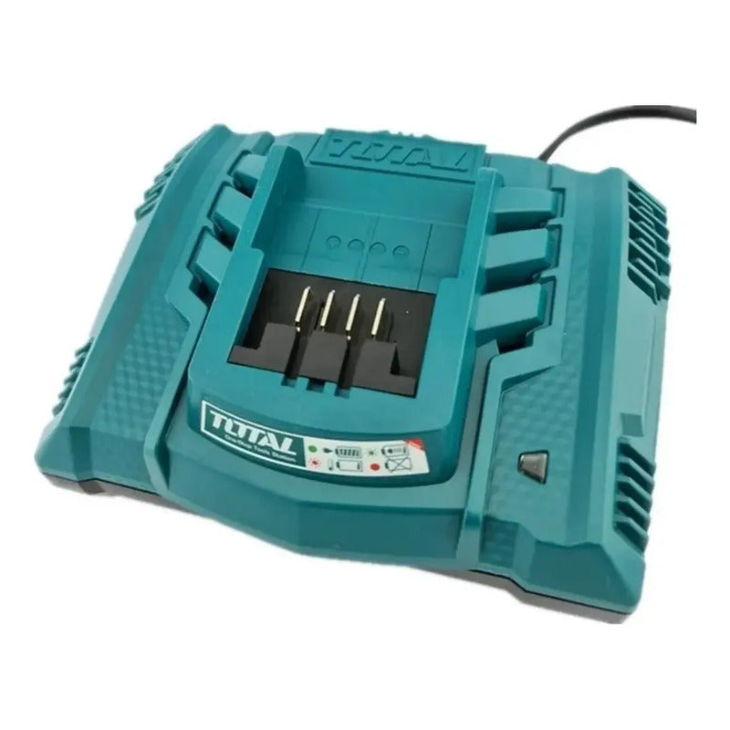Rotomartillo Inalámbrico Sds Plus Blmotor + 3pzas Total Color Turquesa Frecuencia 50hz