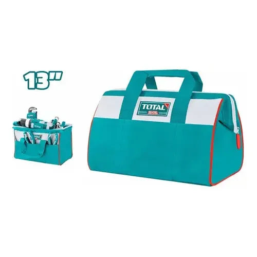 Bolso Para Herramientas 13 Pulgadas Total Color Turquesa