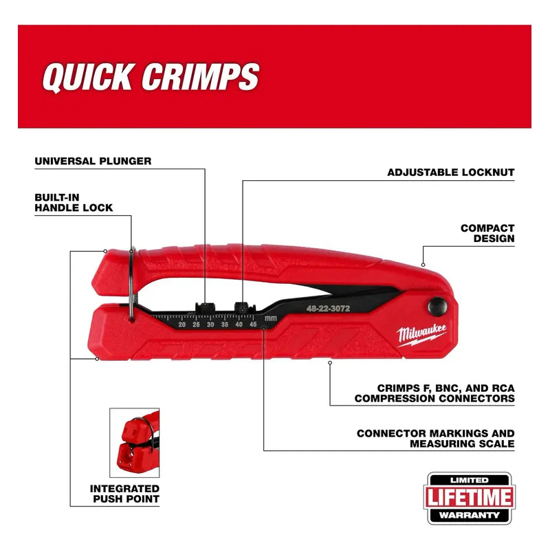 Kit De Instalación Coaxial Milwaukee 48-22-8103