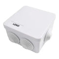 Caja Estanca Ip65 Termoplástico 2 Conos 100x100x70mm Lexo Variación Tamaño Único Multicolor
