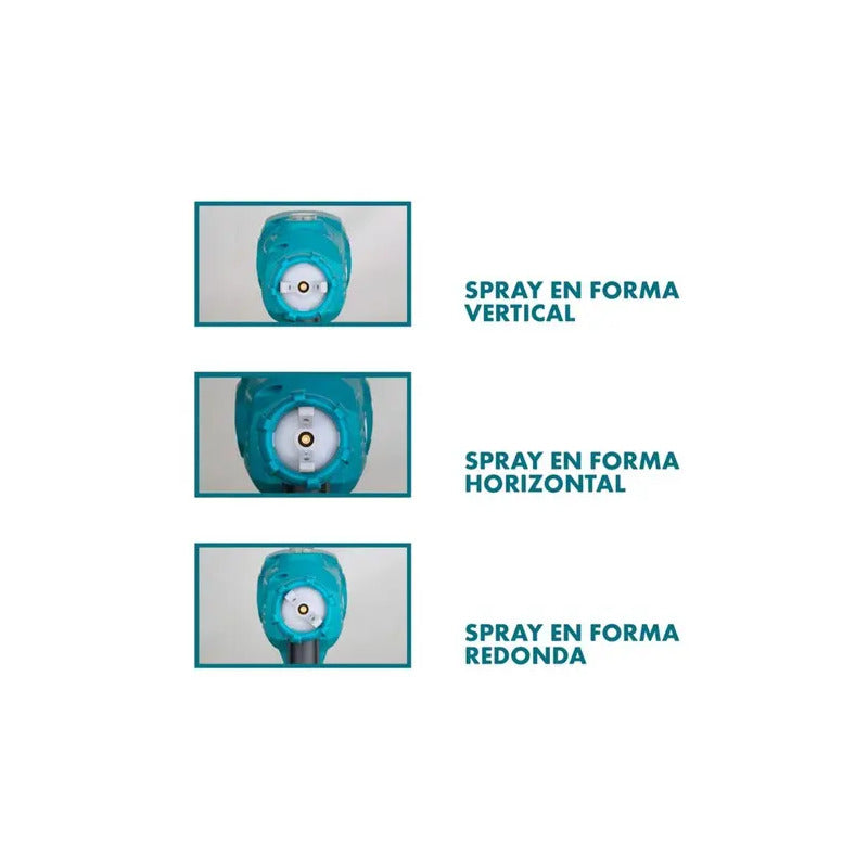 Pistola De Pintar Eléctrica 450w Total No Requier Compresora Color Turquesa