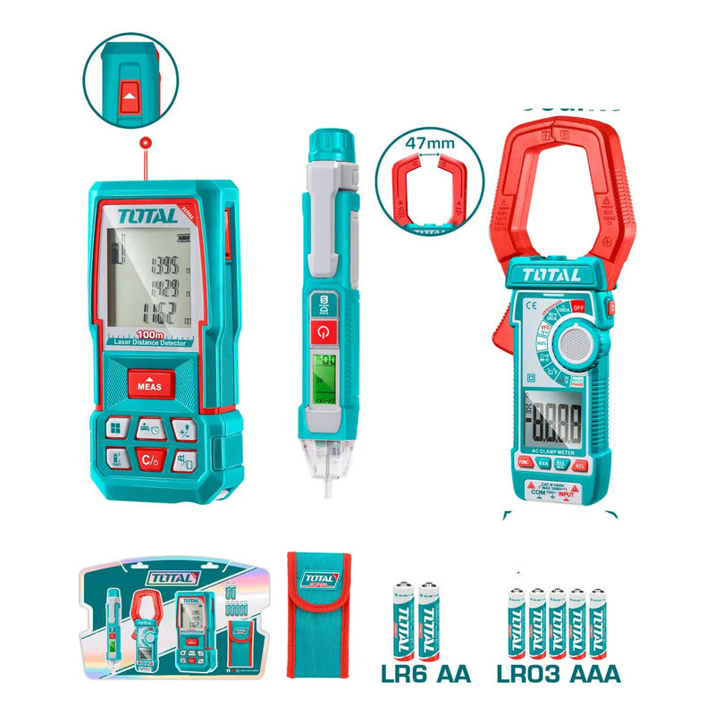 Kit Detector Laser + Total Tools Tldd241202