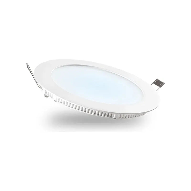 Panel Led Embutido 6w 3000k Luz Cálida Blanco