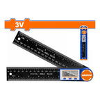 Regla De Angulo 3v 360o Digital Wadfow Wsr1401 Negro