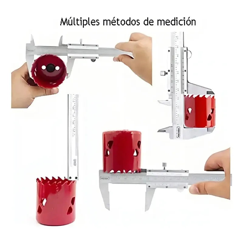 Pie De Metro Vernier Análogo 150mm Total Tmt311501