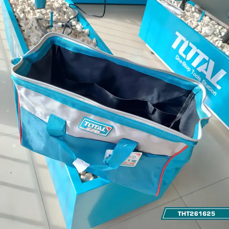 Bolso Bolsa De Herramienta 16 Pulgadas Total Tht261625 Color Turquesa