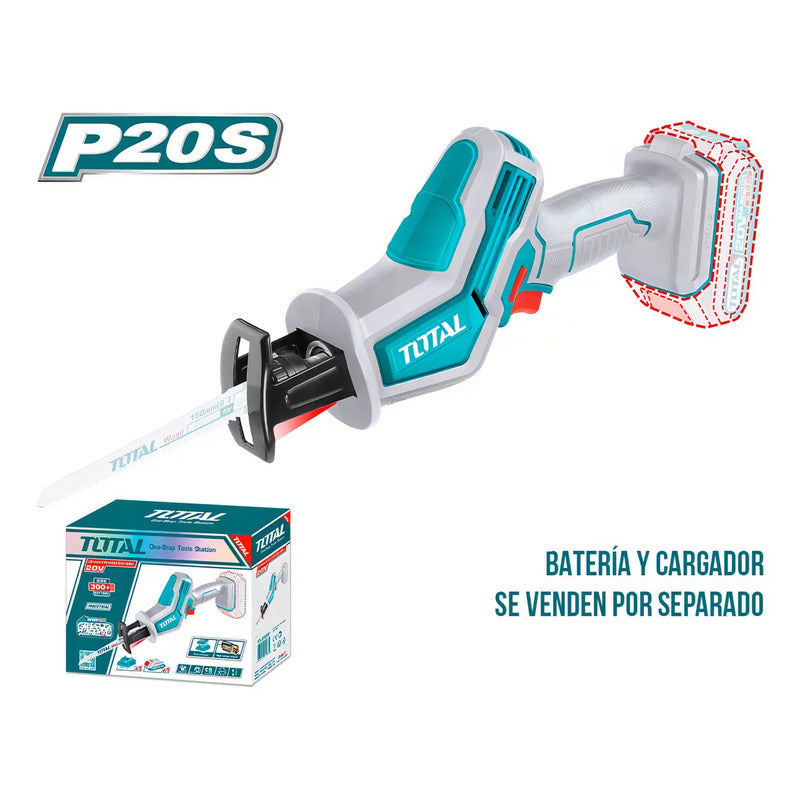 Sierra Sable Inalámbrica Total Madera Metal A Batería Trsli6506