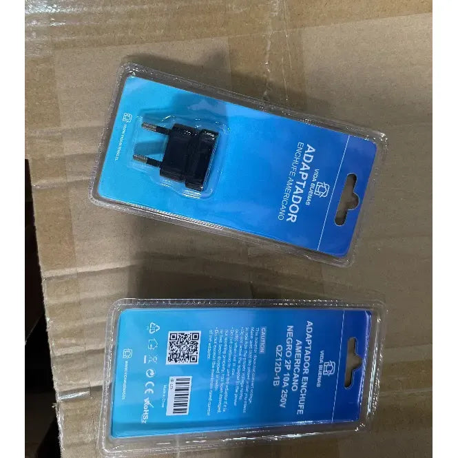 Adaptador Lexo 10a Americano Negro Patas Europeas