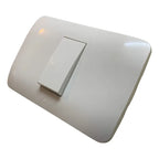 Interruptor Simple Lexo 9/12 Blanco 10a Armado Certificado Sec 10 A 220v