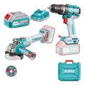 Combo Taladro Percutor/esmeril Angular Total Tools Tosli241298