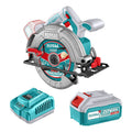 Sierra Circular Inalámbrica Total 20v - Motor Brushless, Sin Turquesa