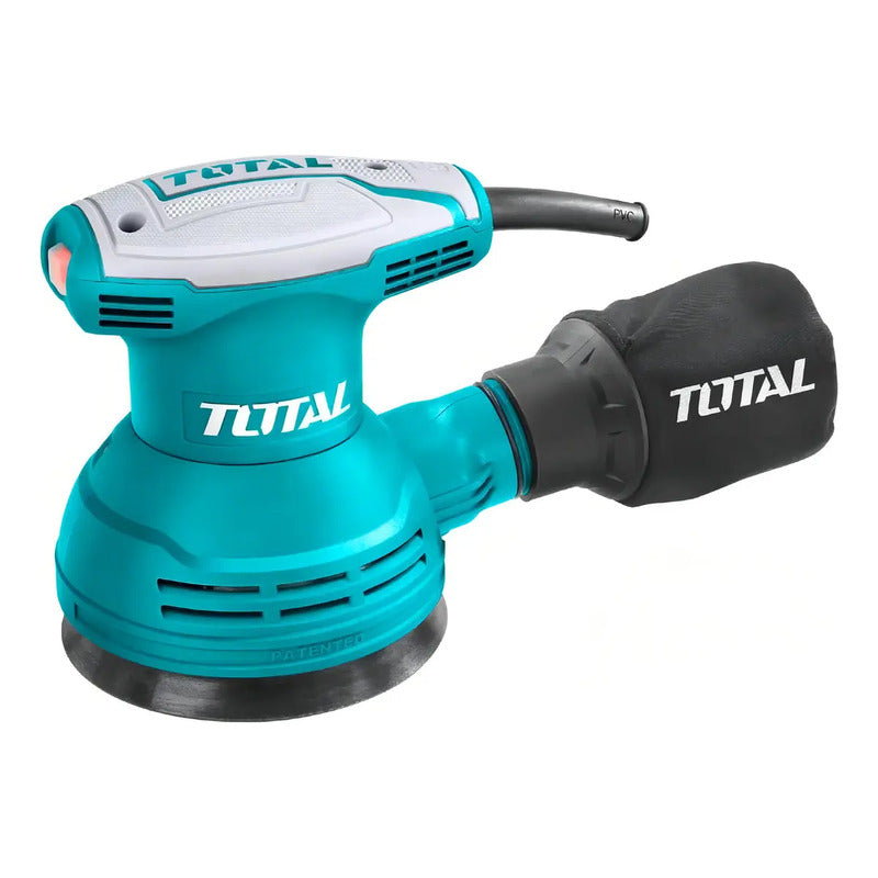 Lijadora Roto Orbital 320w 13000rpm 125mm Total Tf2131256 Color Turquesa Frecuencia 50 60hz
