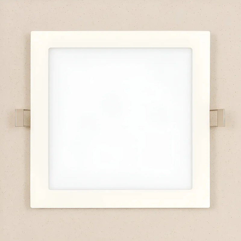 Foco Panel Led Cuadrado Vkb De 24w Para Techo Con Luz Blanca Fría Cuadrado/ Luz Blanca Fria 6000k