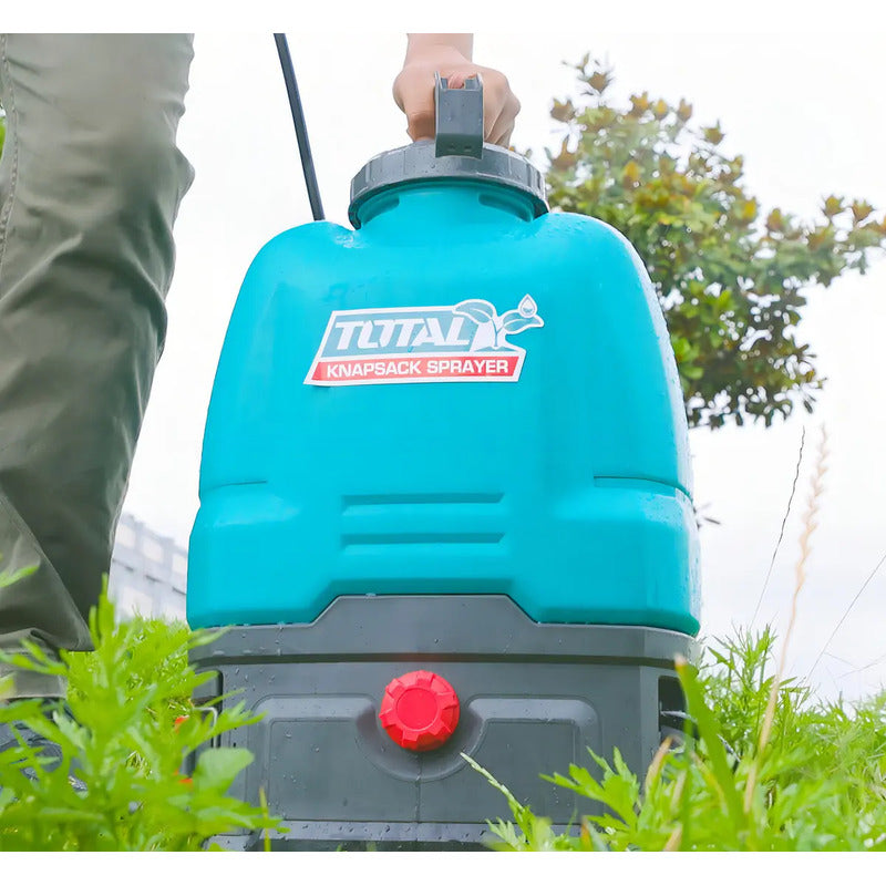 Fumigador Pulverizador Total 20v Tipo Mochila, 16l A Batería Color Turquesa