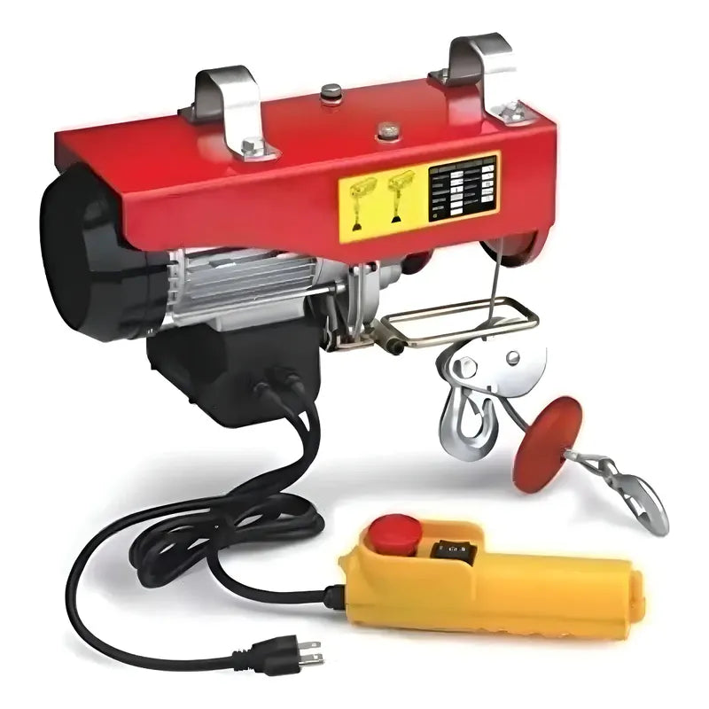Tecle Eléctrico Toyaki Tk-te1000 1000 Kg Con Control Remoto Rojo 2