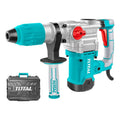 Rotomartillo Total 1600w Industrial, 10 J, Encastre Sds Max - Incluye Maletín Y Accesorios - Th1163855 Turquesa 50 60hz