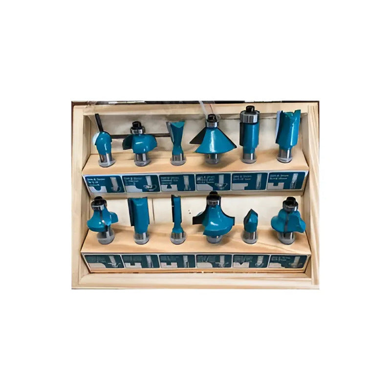 Set De Fresas 6mm 12 Pzas - Ferremax