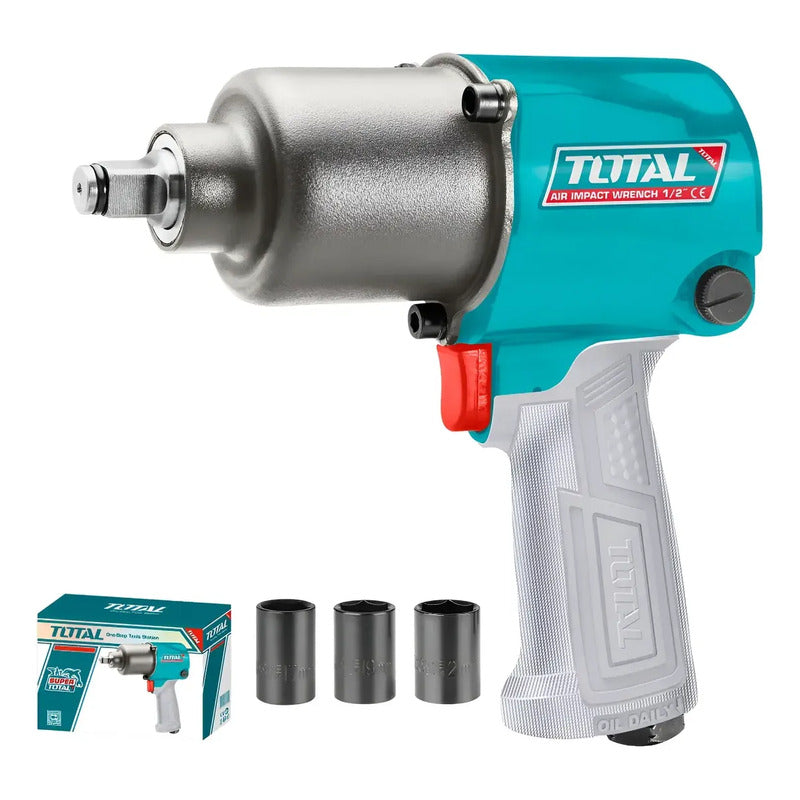 Pistola Llave De Impactacto Neumatica 1/2 610 Nn Totaltools