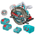 Sierra Circular Inalámbrica Total 42v - Motor Brushless Turquesa