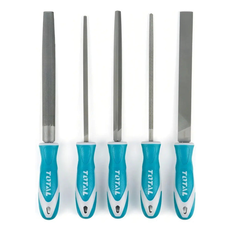 Kit Set Juego De Limas De Acero 5 Piezas 8 Pulgadas Total