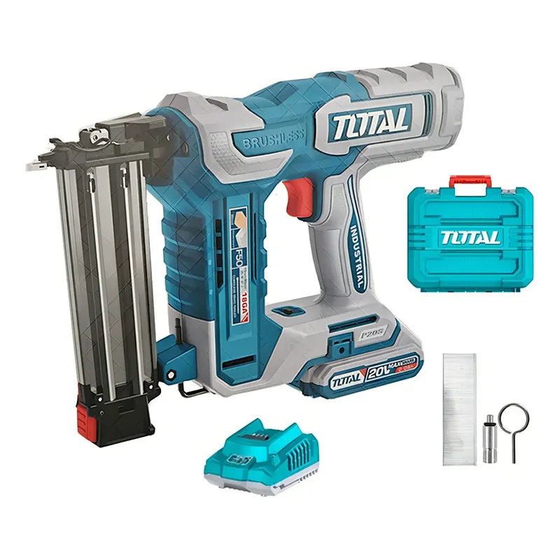Clavadora Blmotor + Bat 2ah + Carg + 1000 Clavos + Acc Total